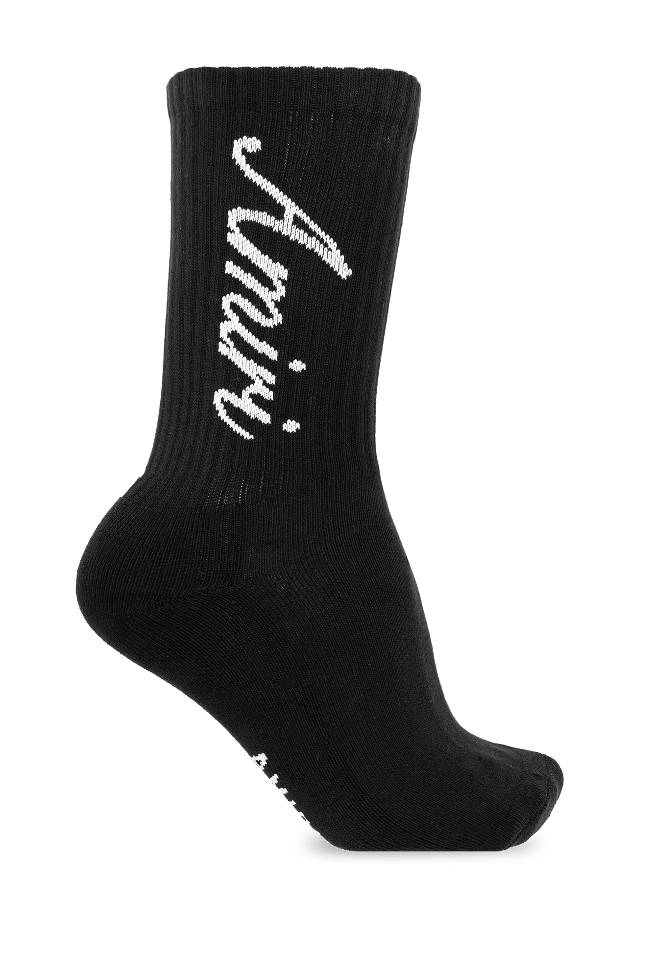 Black Socks with logo Amiri - Vitkac Canada